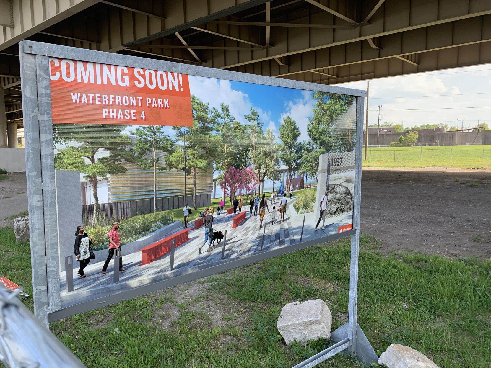Neighbors eagerly anticipate the start of Waterfront Park expansion to west Louisville